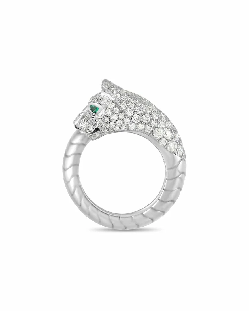 Heritage Cartier Cartier 18K 1.50 Ct. Tw. Diamond Panthere De Cartier Ring Women Rings - Image 2