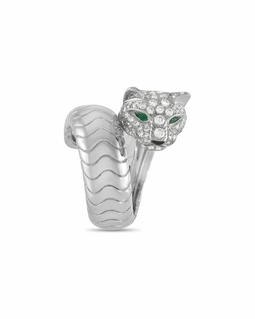 Heritage Cartier Cartier 18K 1.50 Ct. Tw. Diamond Panthere De Cartier Ring Women Rings - Image 3