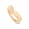 Heritage Cartier Cartier 18K Rose Gold Diamond Ring Women Rings