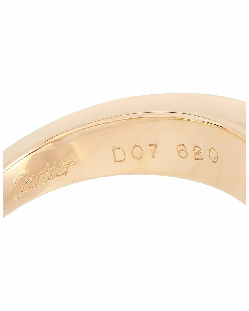 Heritage Cartier Cartier 18K Rose Gold Diamond Ring Women Rings - Image 4