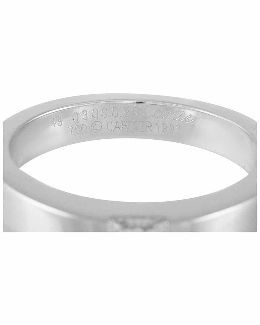 Heritage Cartier Cartier 18K 0.25 Ct. Tw. Diamond Ring Women Rings - Image 4