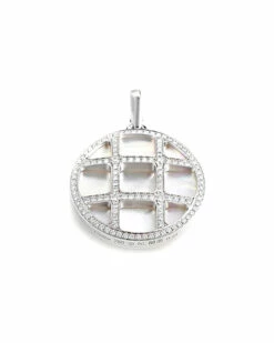 Heritage Cartier Cartier Pasha 18K Mother-Of-Pearl Necklace Women Pins