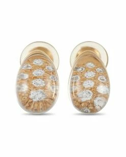 Heritage Cartier Cartier 18K Crystal Clip-On Earrings Women