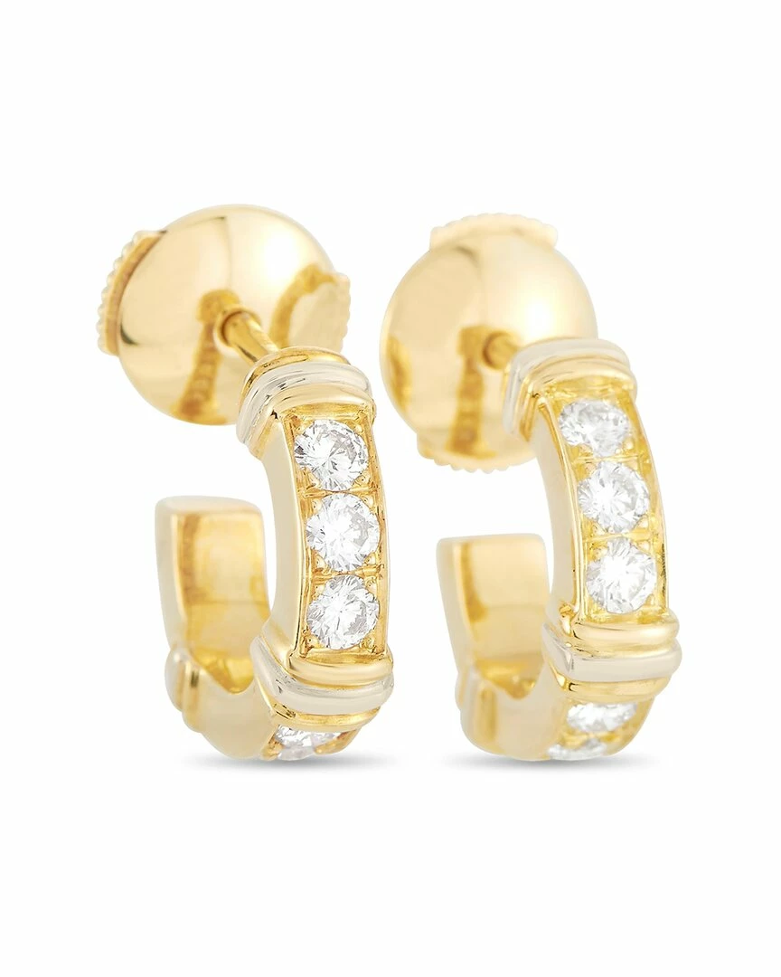 Heritage Cartier Cartier 18K 0.50 Ct. Tw. Diamond Earrings Women
