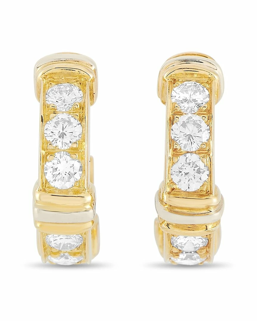 Heritage Cartier Cartier 18K 0.50 Ct. Tw. Diamond Earrings Women - Image 2