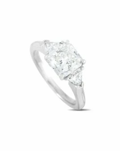 Heritage Cartier Cartier Platinum 2.88 Ct. Tw. Diamond Ring Women Rings